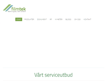 Tablet Screenshot of filmtek.se